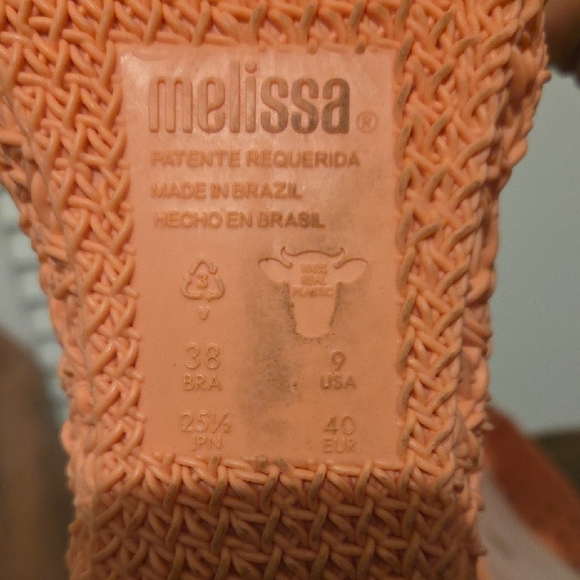 Melissa Campana Women's Coral Flats - Picture 2 of 5